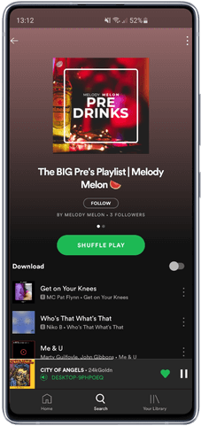 Follow us on Spotify